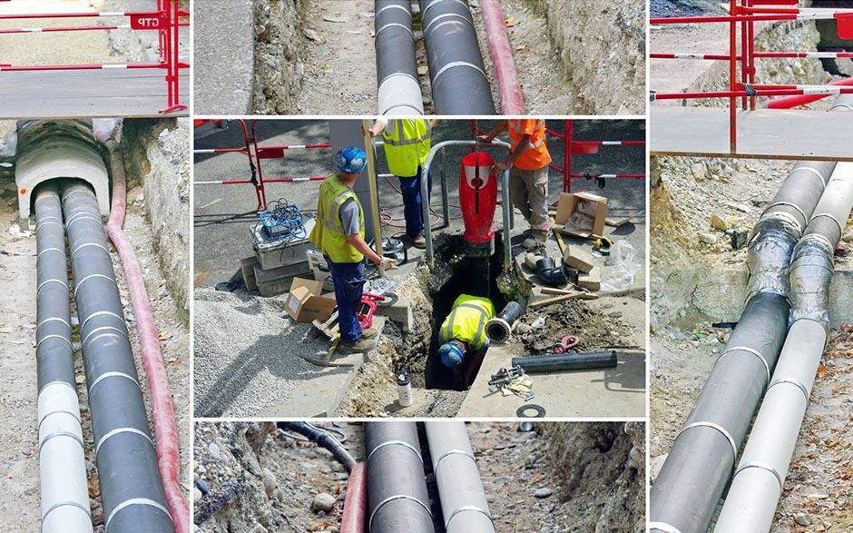 travaux assainissement Chalo-Saint-Mars